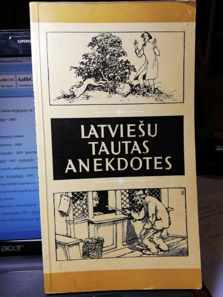 LATVIEŠU  TAUTAS ANEKDOTES