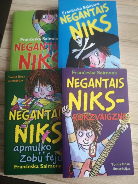 Negantais Niks (4 grāmatas)