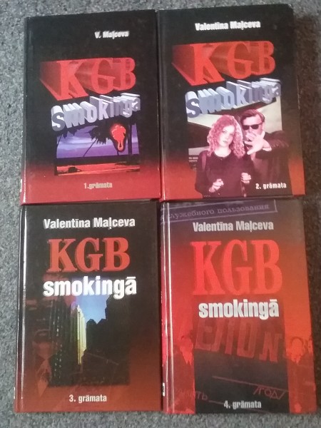 KGB smokingā 1- 4 grāmata