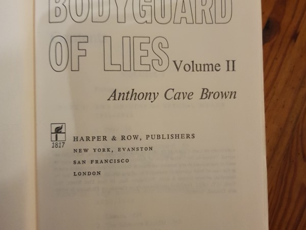 Bodyguard of Lies, Volume 2
