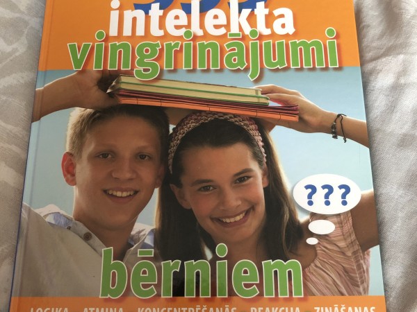 555 intelekta vingrinājumi bērniem