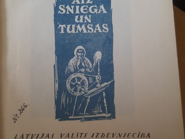 Aiz sniega tumsas