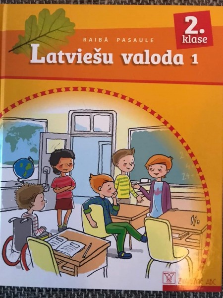 Raibā pasaule. 2. klase. Latviešu valoda 1