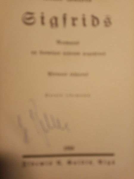 ZIGFRĪDS (1, 2 SĒJ.VECĀJĀ DRUKĀ)