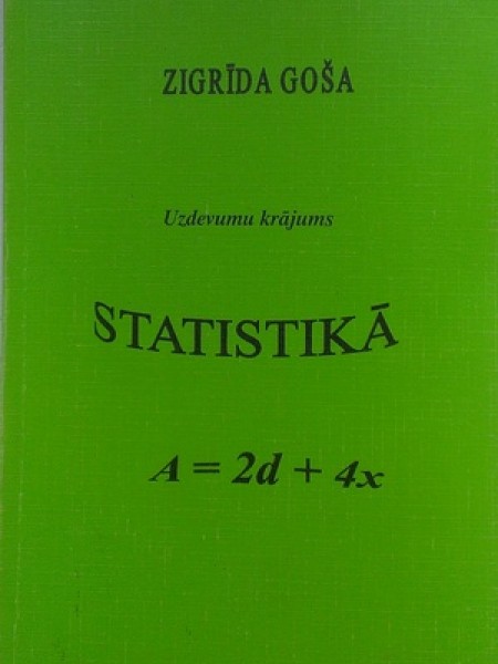 Uzdevumu krājums statistikā