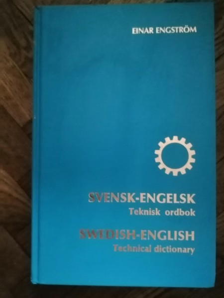 Swedish- english technical dictionary