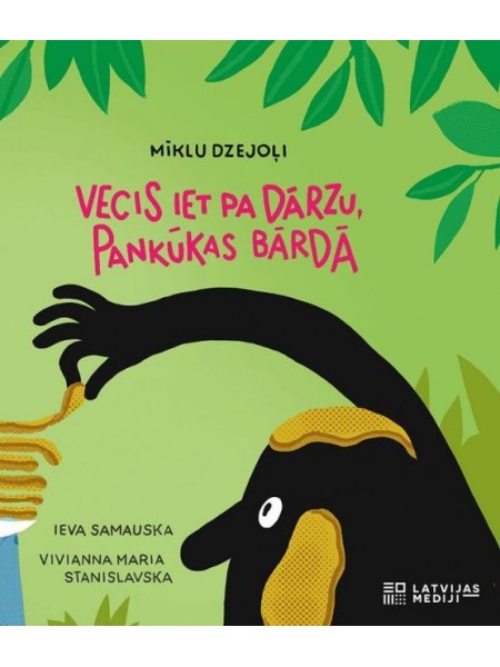 Vecis iet pa dārzu, pankūkas bārdā