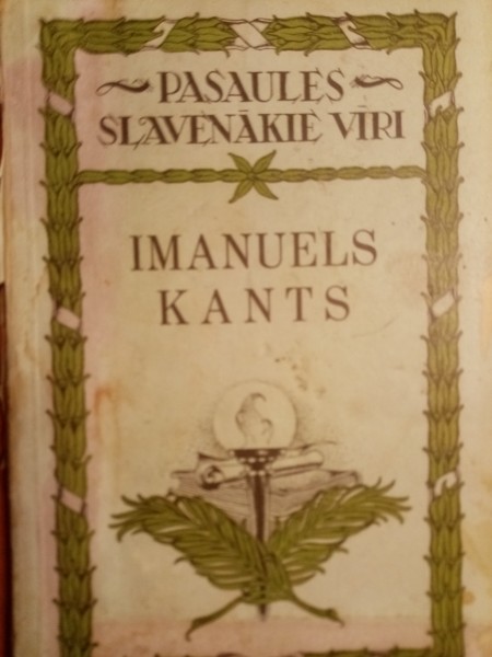 Imanuels Kants dzīvē un darb