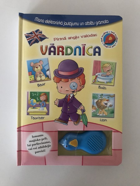 Mana elektroniskā jautājumu un atbilžu grāmata. Pirmā angļu valodas vārdnīca
