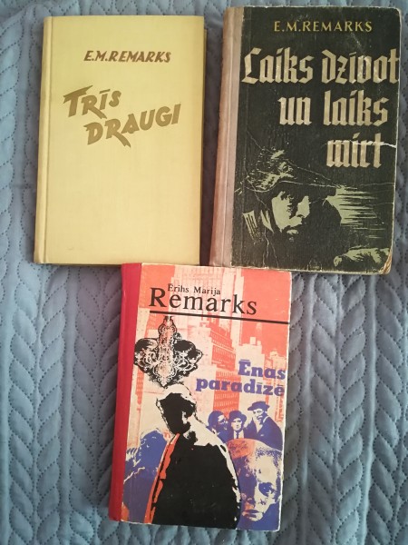 Trīs draugi. Laiks dzīvot un laiks mirt. Ēnas paradīzē.