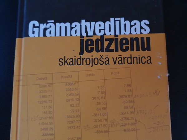 Grāmatvedības jēdzienu skaidrojošā vārdnīca