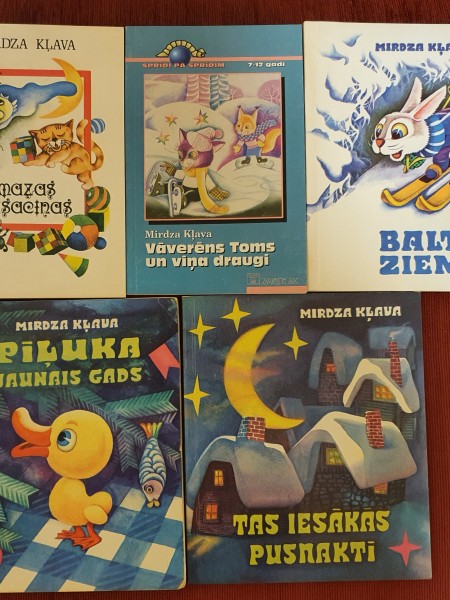 MAZAS PASACIŅAS/ PĪĻUKA JAUNAIS GADS/BALTA ZIEMA/TAS IESĀKĀS PUSNAKTĪ/ VĀVERĒNS TOMS UN VIŅA DRAUGI