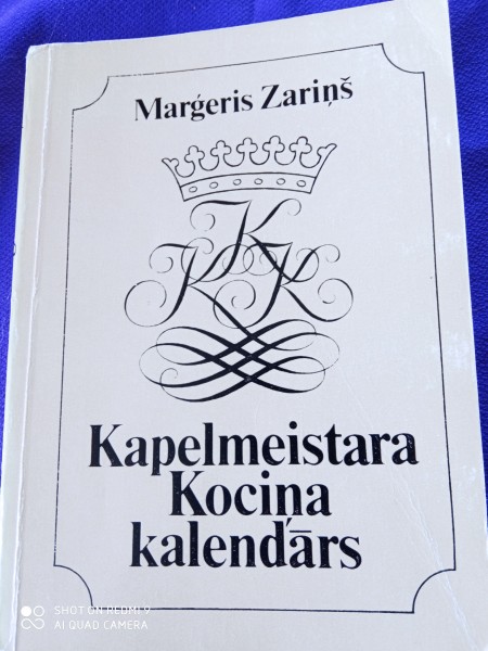 Kapelmeistara Kociņa  kalendārs