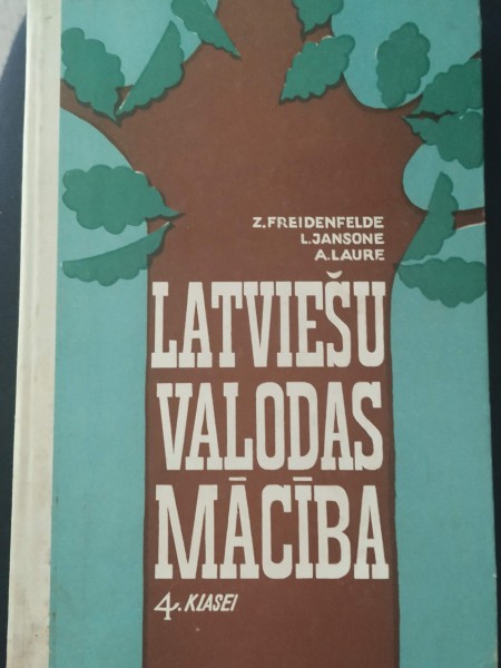 Latviešu valodas mācība 4. klasei
