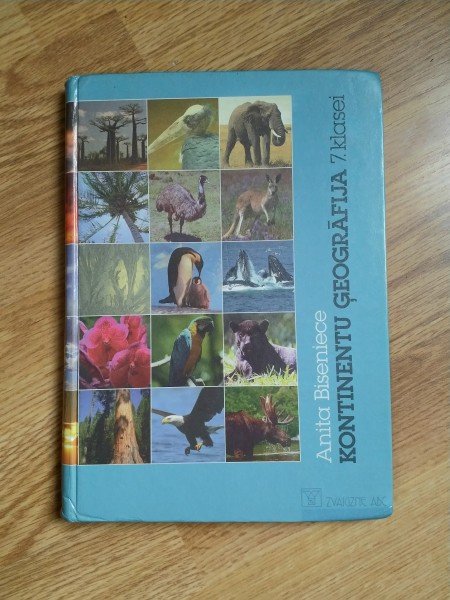 Kontinentu ģeogrāfija 7. klasei