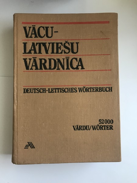 Vācu - latviešu vārdnīca