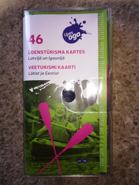 46 Ūdenstūrisma kartes Latvijā un Igaunijā
