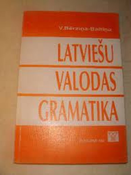Latviešu valodas gramatika