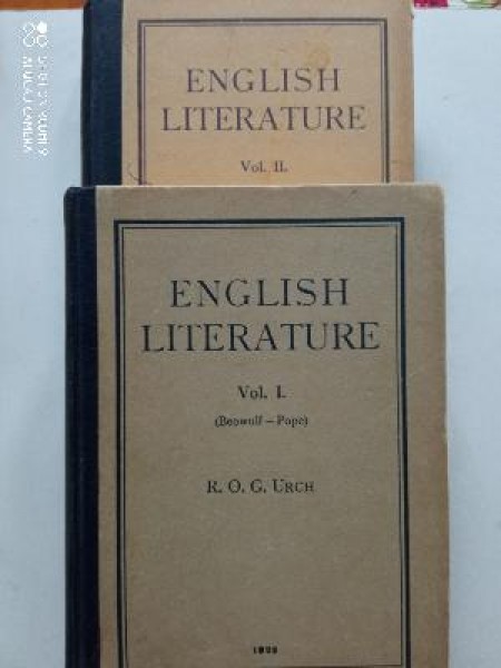 English literature Vol. I,II