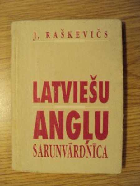 Latviešu - angļu sarunvārdnīca