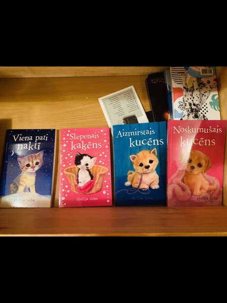 Hollijas Vebas grāmatas (4 gab)