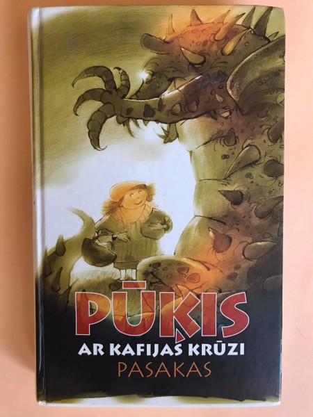 Pūķis ar kafijas krūzi