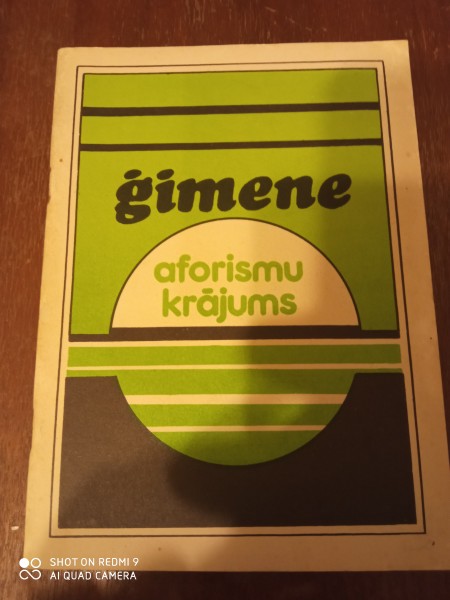 Ģimene. Aforismu krājums