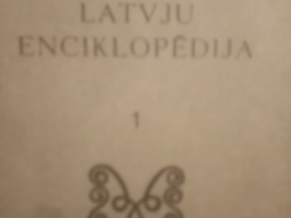 Latvju enciklopēdija 1