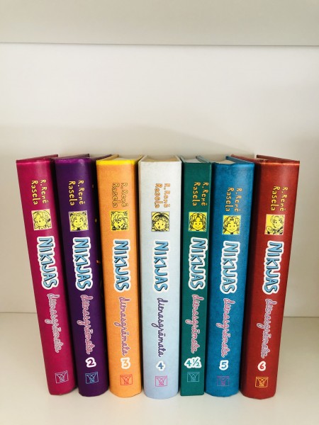 Nikijas dienasgrāmata 1-6 dala (7 grāmatas)