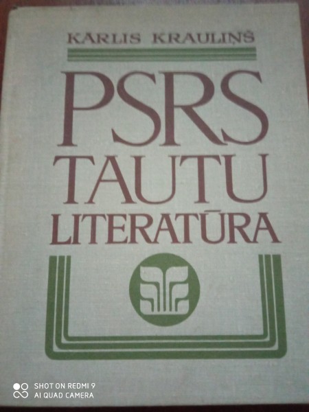 PSRS tautu literatūra