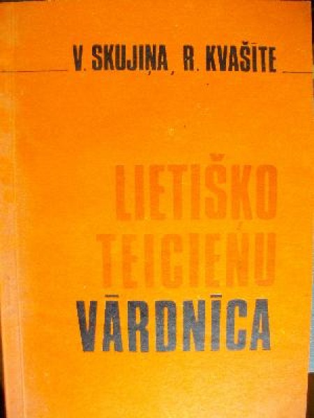 Lietišķo teicienu vārdnīca