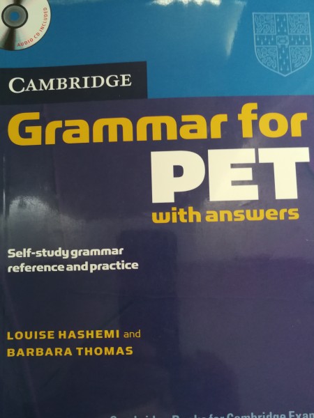 Grammar for Pet with answers