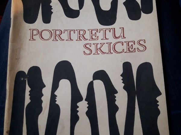 Portretu skices.  Palīglīdzeklis  skolotājiem un skolēniem latviešu literatūras apguvei