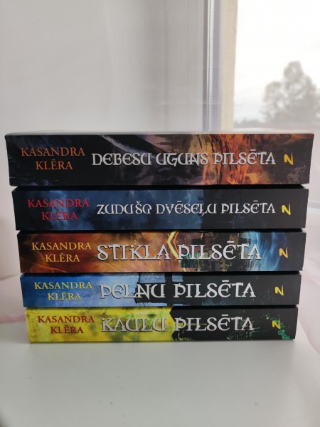 The mortal instruments 1;2;3;5;6