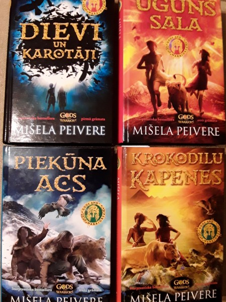 Dievi un karotāji / Uguns sala / Piekūna acs / Krokodīlu kapenes