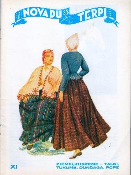Novadu Tērpi XI, Ziemeļkurzeme Talsi, Tukums, Dundaga, Pope