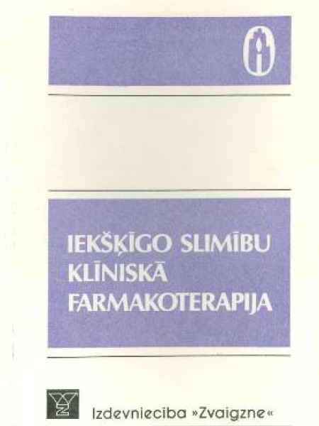 Iekšķīgo slimību klīniskā farmakoterapija