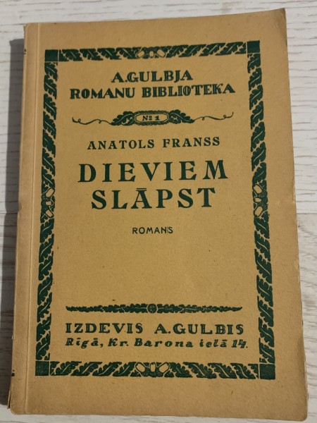 Dieviem slāpst
