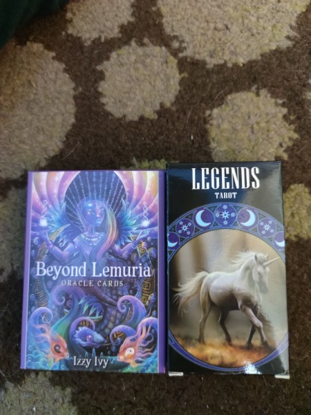 Legends Tarot / Beyond Lemuria Oracle cards