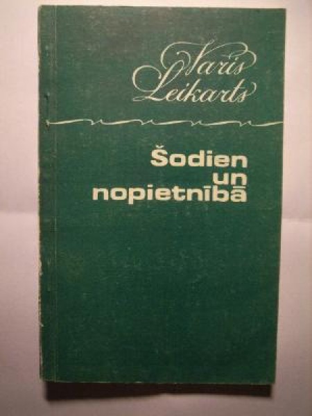 Šodien un nopietnībā