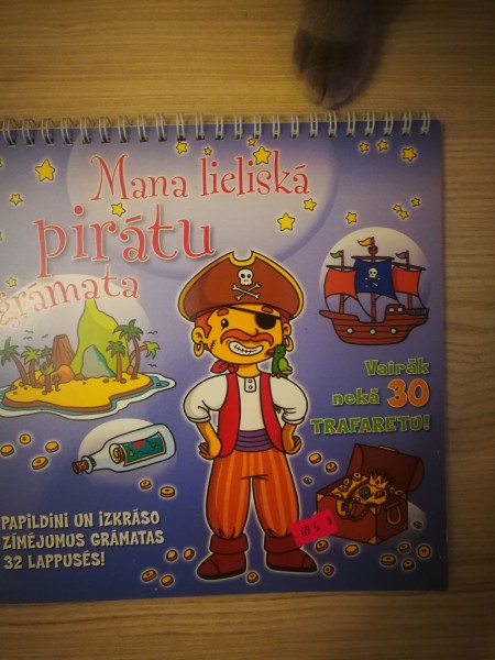 Mana lieliskā pirātu grāmata