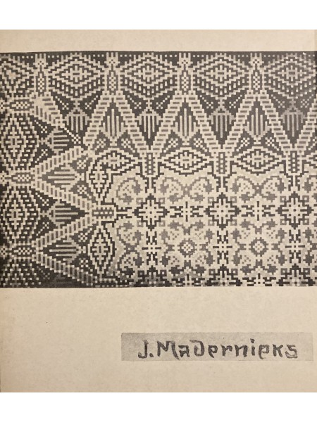 Jūlija Madernieka izstādes katalogs