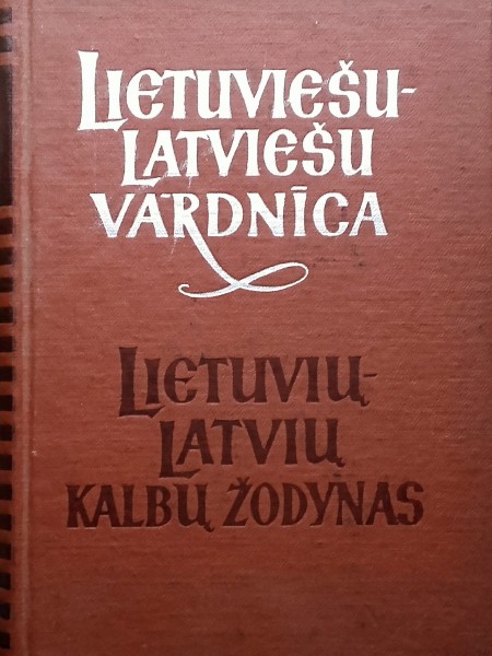 Lietuviešu-latviešu vārdnīca