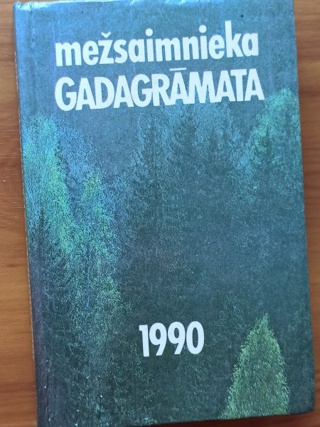Mežsaimnieka gadagrāmata 1990