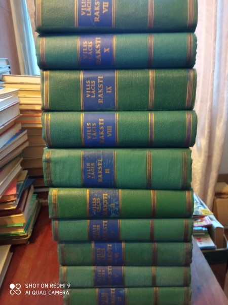 Kopoti raksti 10 sējumos