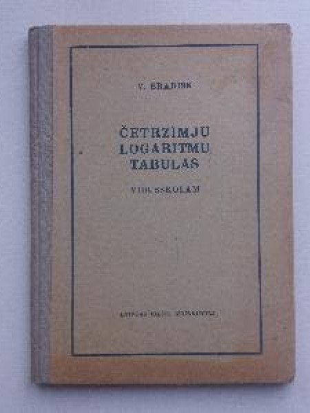 Četrzīmju logaritmu tabulas