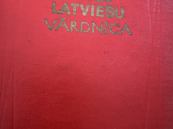 Angļu -latviešu vārdnīca