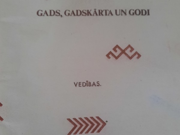 Latviešu gads gadskārta un godi