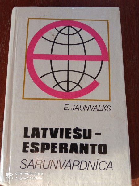Latviešu - Esperanto sarunvārdnīca