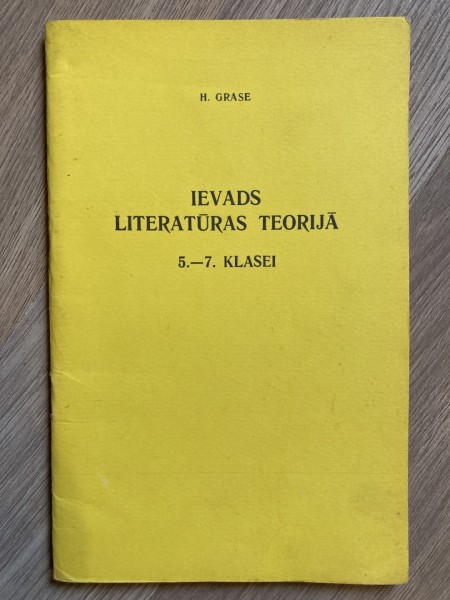 Ievads literatūras teorijā 5.-7. klasei